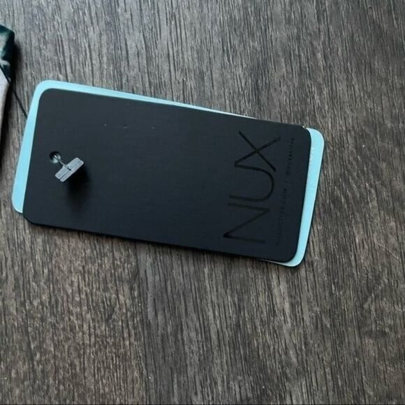 NUX Active Groove Seamless Tank Top Tie Dye Style Color Sugar Plum/ Sea Size S/M - Picture 7 of 12